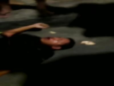 Murdered man with head shot Brazil