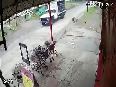 they escaped the police and run over