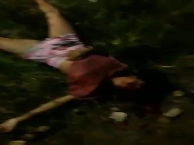 Murdered man with head shot Brazil