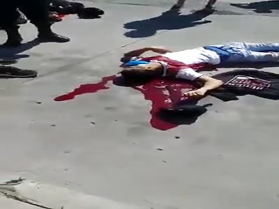 Two young men were shot dead by, Mexican hitmen 