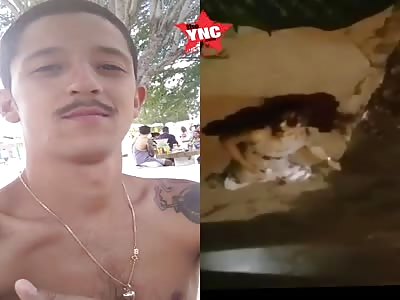 Murdered Man with Head Shots... Last Gasps of Life.