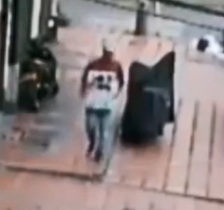 Calm Hitman Unloads on Man in Colombia