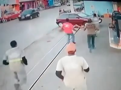 Cycling Girl In Trouble