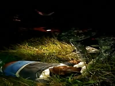 Multiple casualties at scene of accident.