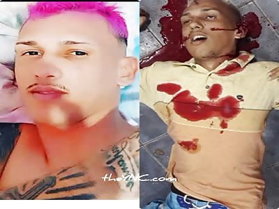 Murdered man with head shot Brazil