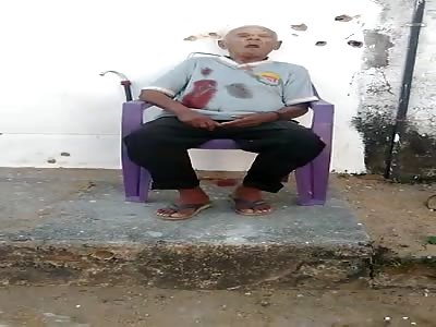 grandfather, he is killed with several shots 