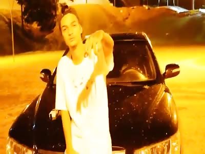 Dude Executed Doing a Live Broadcast