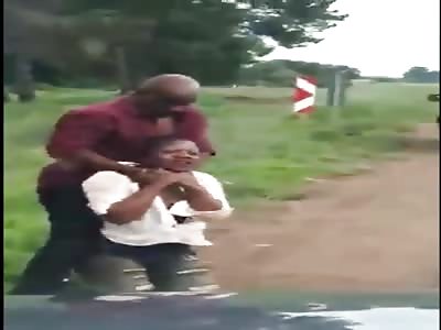 Man Goes Berserk on Wife in Public