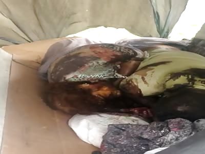 Two bodies found inside a shack in Via Light, in Nova IguaÃ§u Brazil