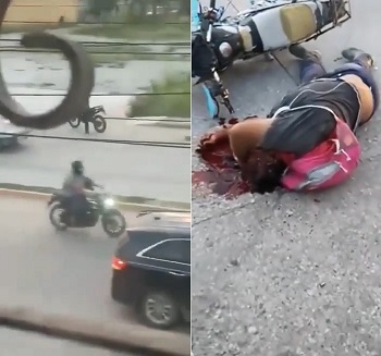 Live Execution Of Gang Member In Honduras (Action & Aftermath) 