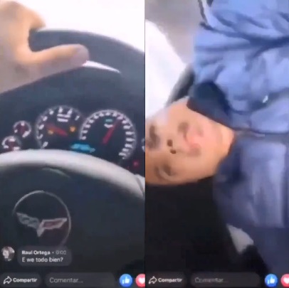 He Died From Broadcasting Live While Driving His Corvette.