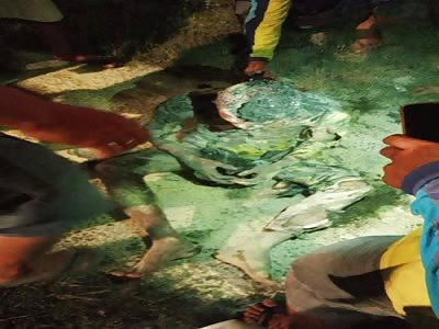 Shocking... Burned Man Still Alive