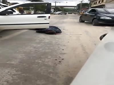 Murdered man with head shot 