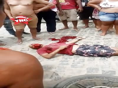 Murdered man with head shot 