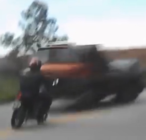 Brutal Bike Crash in Brazil