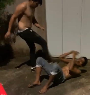 Beaten For Being in Rival Gang Location