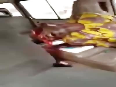 Man executed inside his car