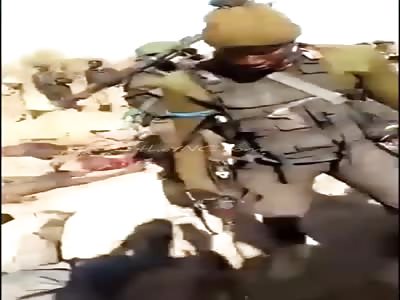 slaughter . African police executed several people 