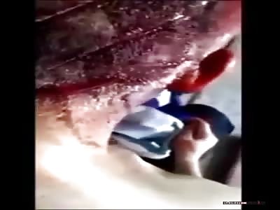 Gruesome Machete Attack Scene [Aftermath]