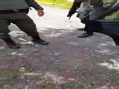 Colombian Police dismisses the offender