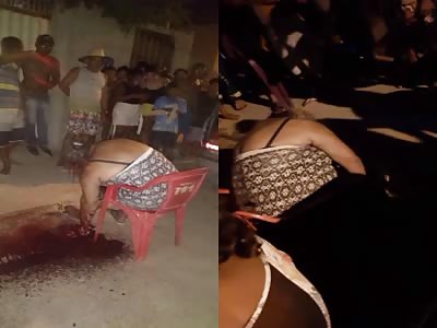 Her Last Breath In Plastic Chair