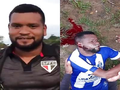 man is killed with more than 15 shots 