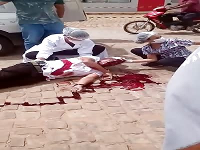 Murdered man with head shot