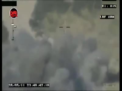 A-10 gun run against Taliban motorbike
