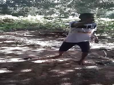 New punished in favela Brazil