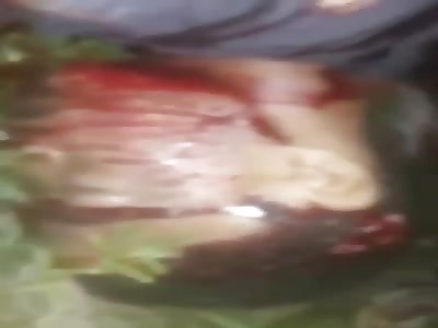 Murdered man with head shot