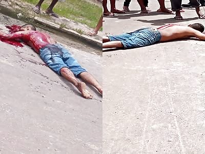 man is killed with multiple gunshots