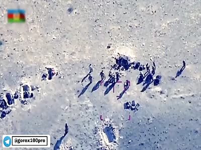 Attack on Armenian military concentrations by Birqdar drone