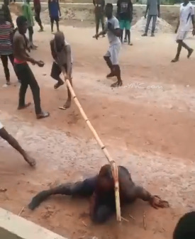 Lynched To Death In Dirty Slums