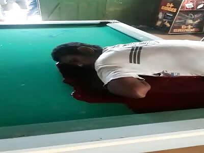 man is executed with head shot 