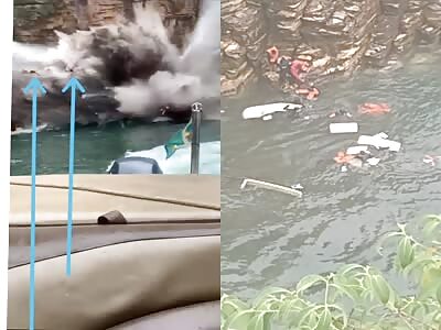 Wall of Rock Falls on Boaters on Brazilian Lake, Killing 7 