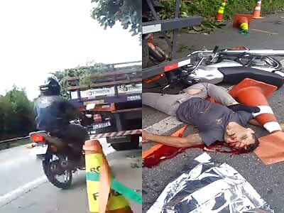 DAMN! Instant Death For Biker