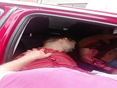 two men are killed inside their car 