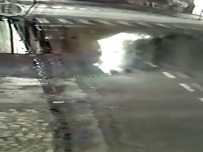 Woman who lives on the street has her body set on fire