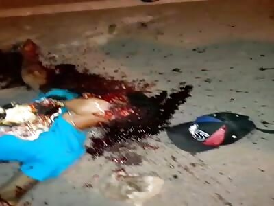 man is killed with multiple shots to the head 