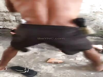 thief brutally punished 