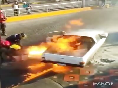 brutal fuel pump explosion 