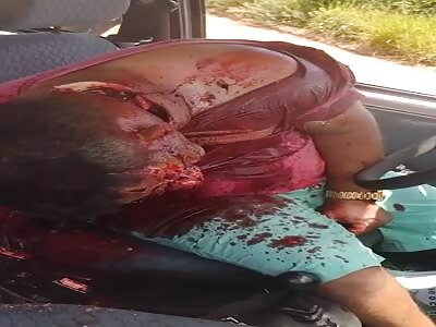 man is killed inside his car 