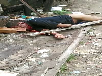 a normal day in brazil man is stoned to death 