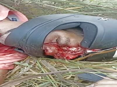 brutal accident where motorcyclist loses his life 