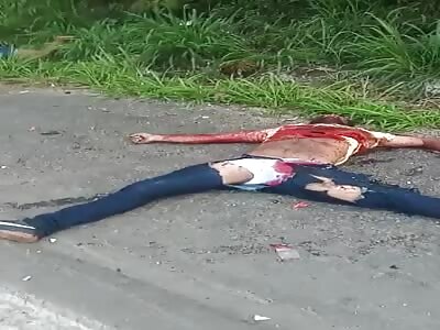 motorcyclist dies in brutal accident