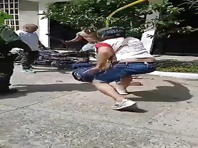 robbers lynched by enraged community 