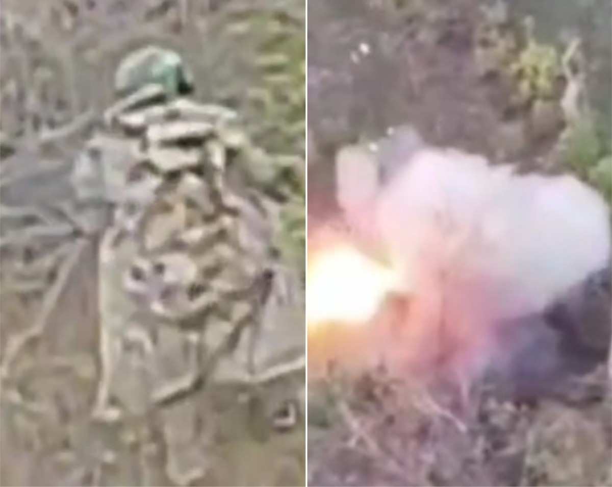 Another Ukrainian is disintegrated.