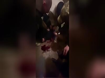 Ukrainian Man Forced To Go To War Cuts His Wrists