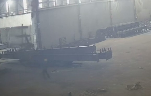 Worker Crushed To Death By Metal Construction