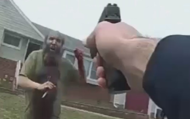 Sicko Armed With Knife Shot Dead By Long Island Officer